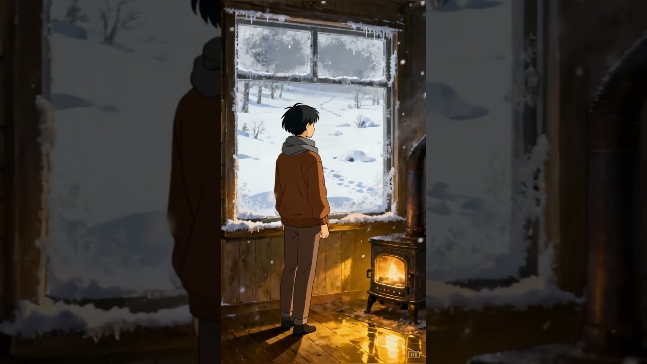 Surviving 2 Days of Blizzard in a Remote Cabin | Hearty Stew & Fresh Bread | Ghibli-Style ASMR