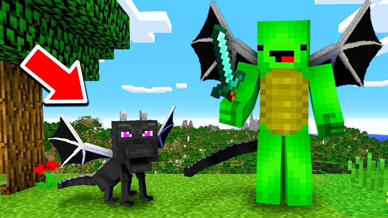 Minecraft Als BABY ENDERDRACHE Spielen
