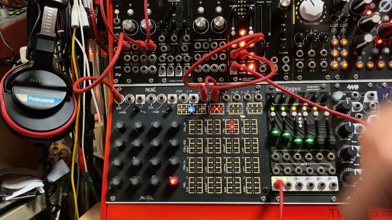 キャプテンZ_HyperのMoDular NEWS!!! Make Noise Rene2 ADD & S&H Function
