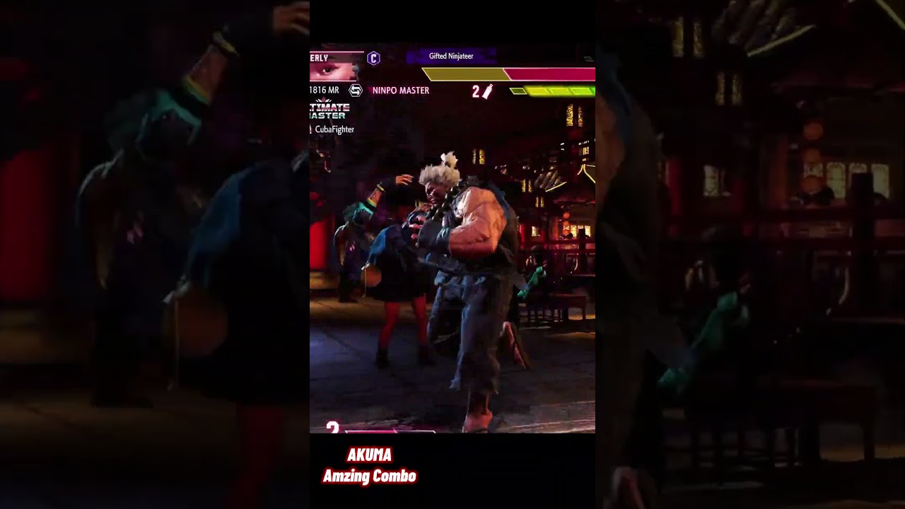 Kimberly vs Akuma 🔥 Epic SF6 Replay (Perfect Parries & Combos) #shorts #sf6 #akuma #combo  #ko