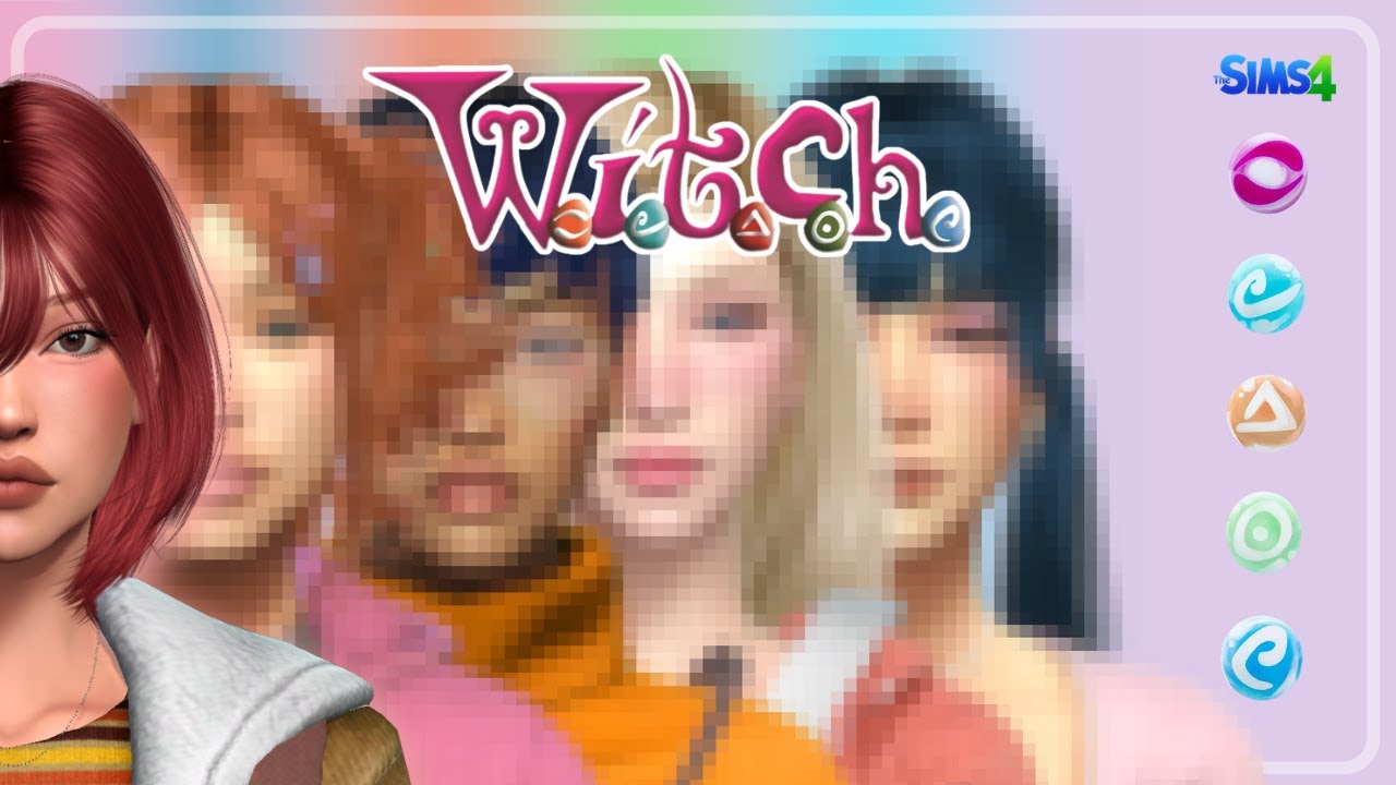 Я создал Sims, вдохновлённый W.I.T.C.H. + Загрузки Sim
