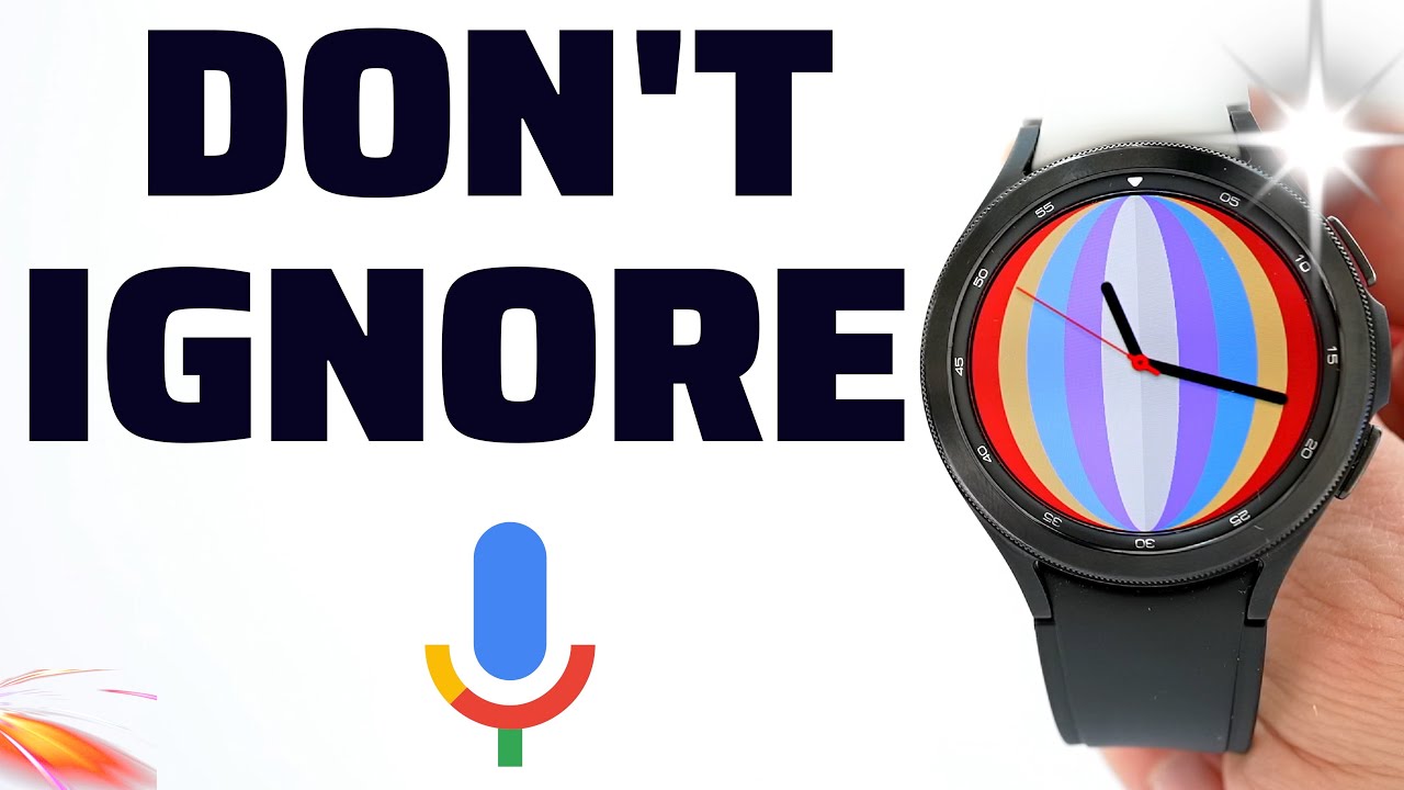 SECRET Google Assistant Settings are HERE! (Galaxy Watch 4)