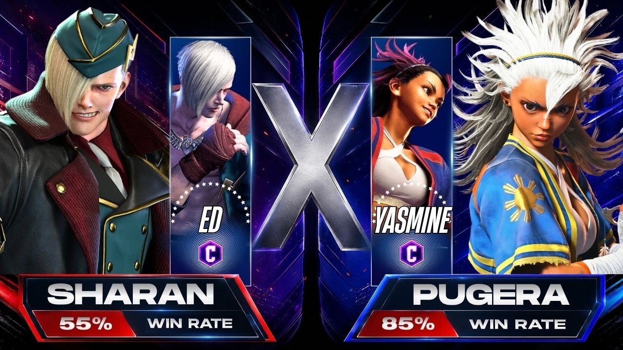 SF6 ▰ SHARAN (ED) vs PUGERA (Yasmine) FULL GAMEPLAY ▰ Street Fighter 6