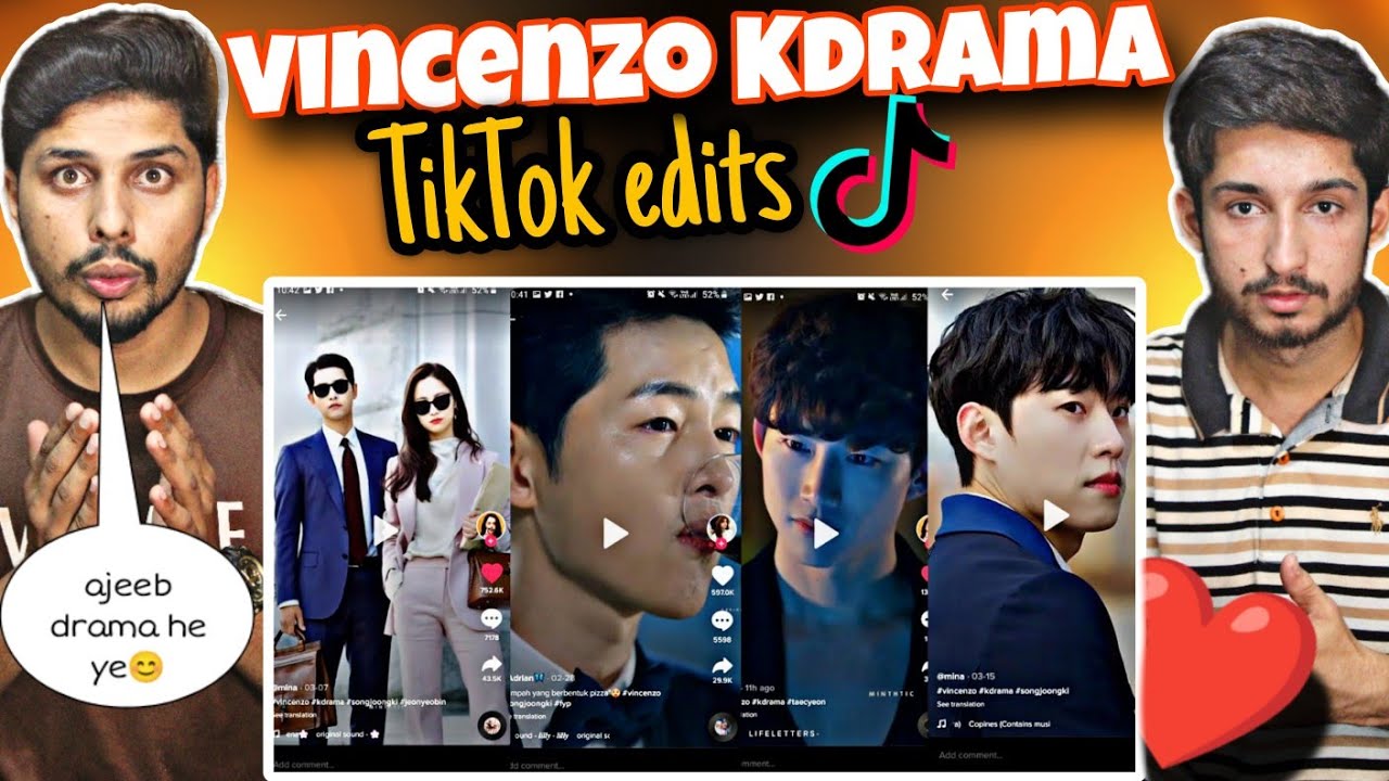 Vincenzo Kdrama TikTok edits compilation ❤️| that make me shock😲| BRS Reaction