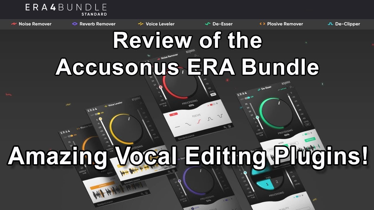 My Review of The Accusonus ERA Bundle - Amazing Vocal Editing Tools!