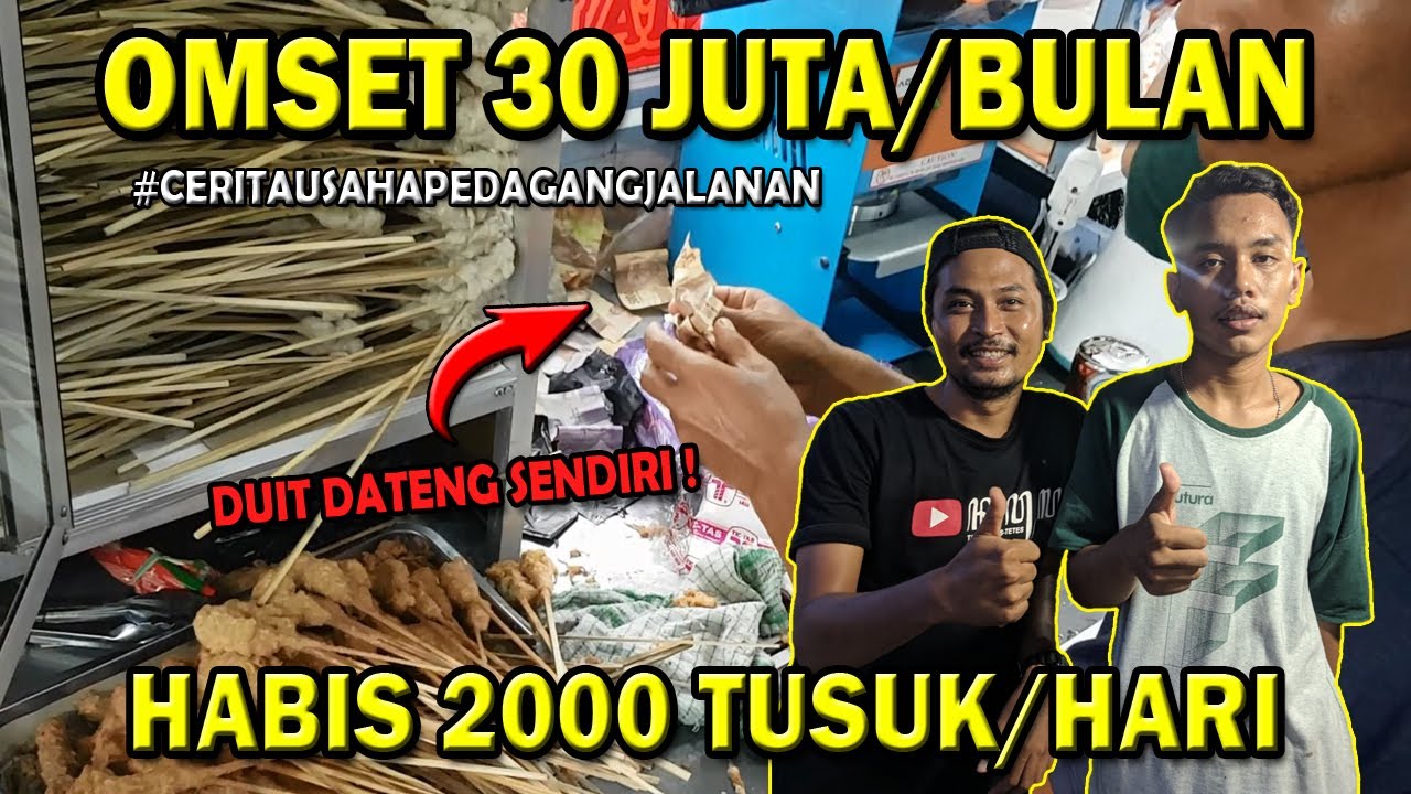 2000 TUSUK/HARI OMSET JUTAAN RAMENYA NGALAHIN ANTRIAN BLT!!! || IDE USAHA IDE BISNIS IDE JUALAN