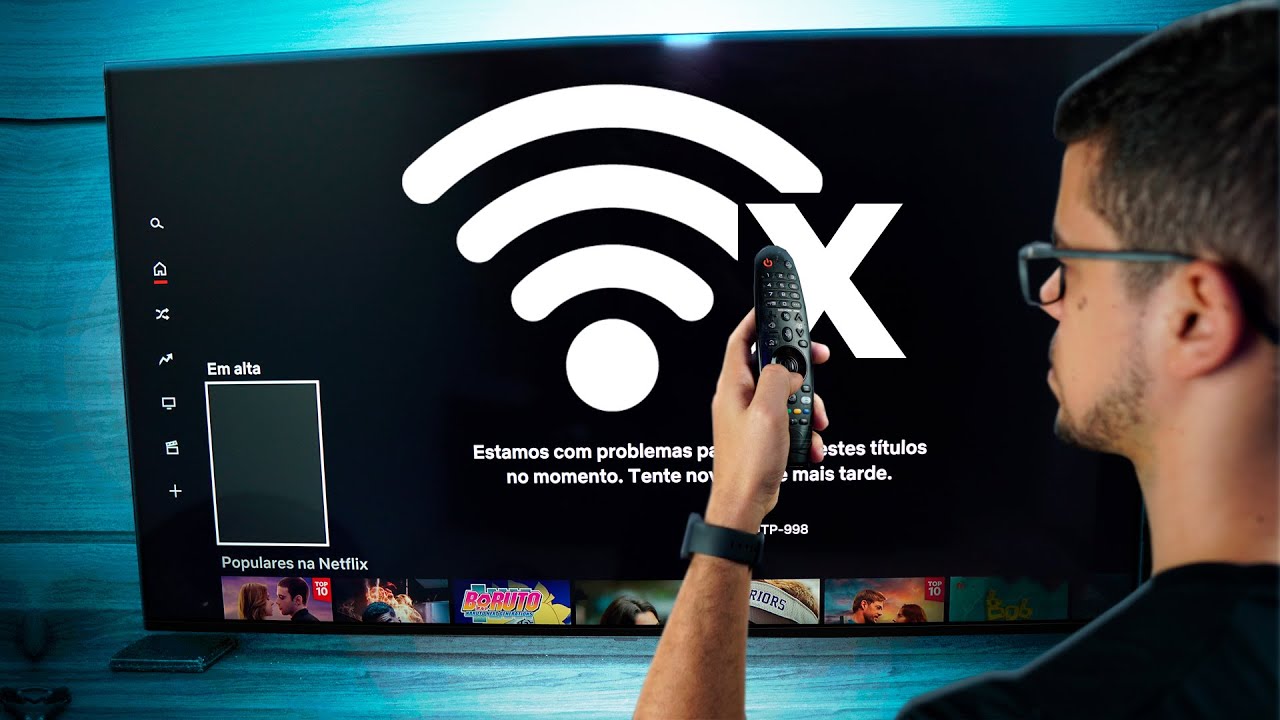 Smart TV NÃO CONECTA no Wi-Fi ⚠️ Resolvido