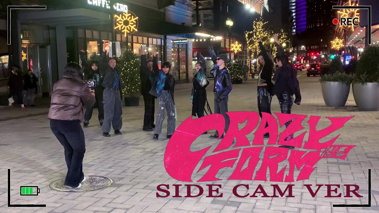 [KPOP IN PUBLIC - Side Cam] ATEEZ (에이티즈) - '미친 폼 (Crazy Form)' | Cover by HUSH BOSTON