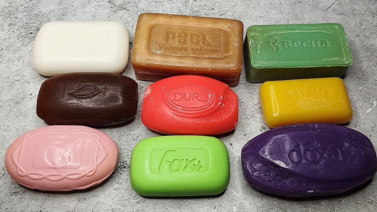 Cutting soap🧼ASMR🔪Резка мыла 🧼АСМР🔪