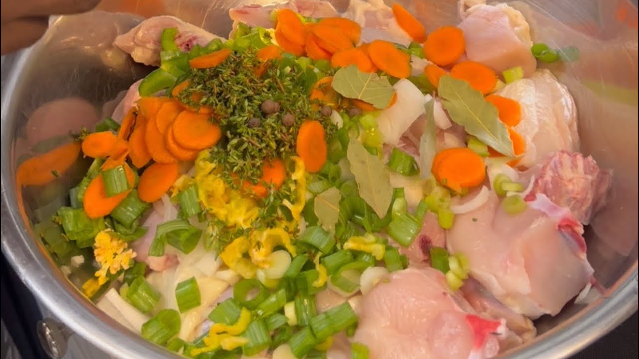 It takes time and patience to prepare this authentic Jamaican chicken dish