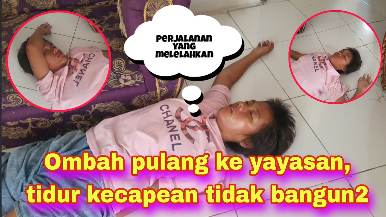 Ombah tidur nggak bangun2. part3 #yayasanjiwaberseri #sosialodgj #yayasanodgjgratis #oranggila