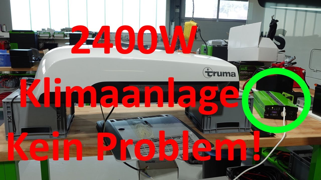 WCS Goch: 2400W Truma Klimaanlage?! Mit der neuen Combi kein Problem!