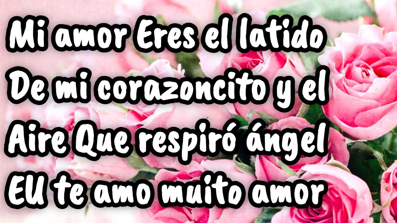 Eres el latido de mi corazón y el aire que siempre respiró