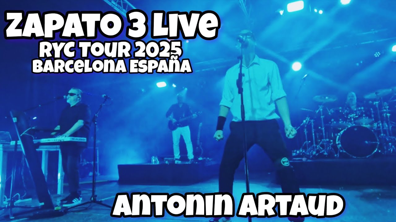 Antonin Artaud en vivo | Zapato 3 en Barcelona | Razzmatazz 2 - Gira Rimas y Cicatrices 2025