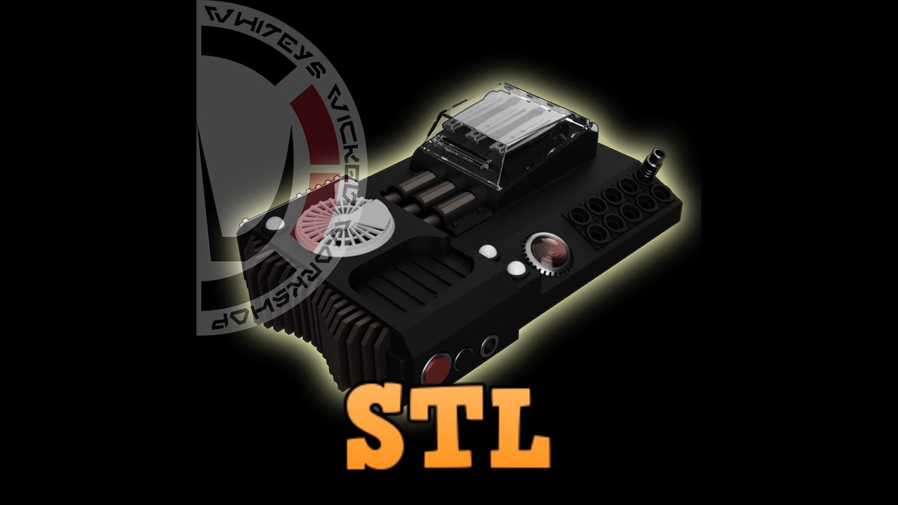 Kleya's Safehouse Fractal Radio Transmitter STL File