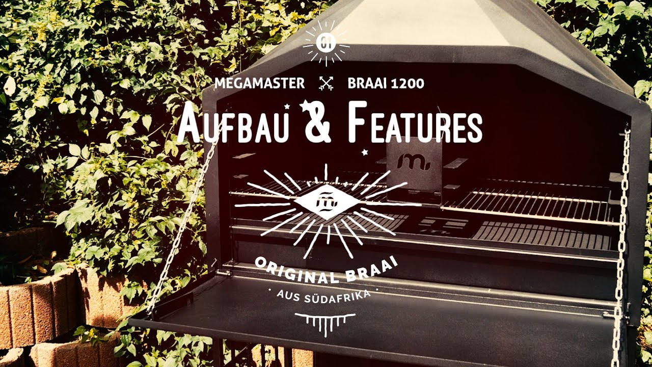 Megamaster Braai FS 1200 - Aufbau und Merkmale
