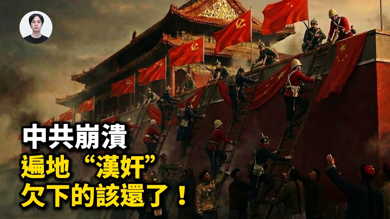 如果中共崩潰臨界點到來，會有成堆成堆中國人做“漢奸”嗎？這將是韭菜對鐮刀最猛烈的清算！