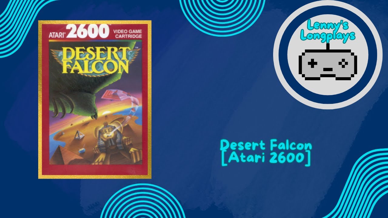 Desert Falcon [Atari 2600] Gameplay