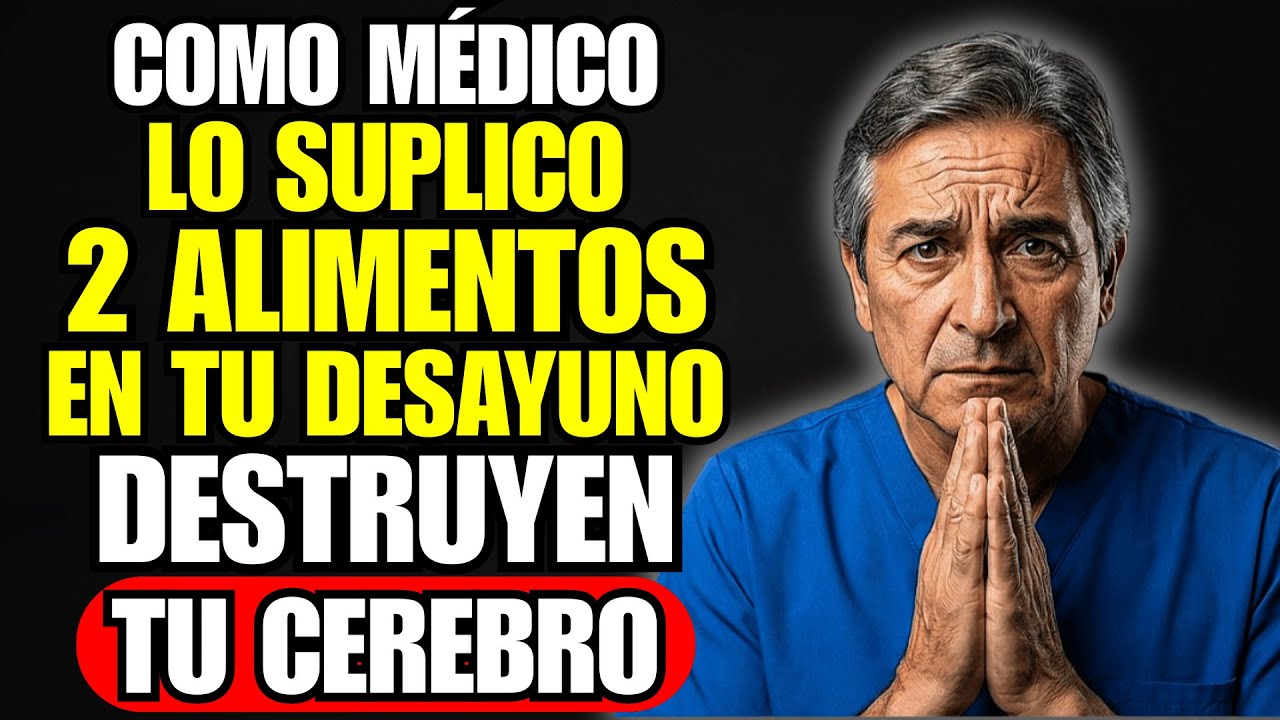 Tu DESAYUNO Está DESTRUYENDO tu Cerebro - 2 Alimentos que DEBES Evitar