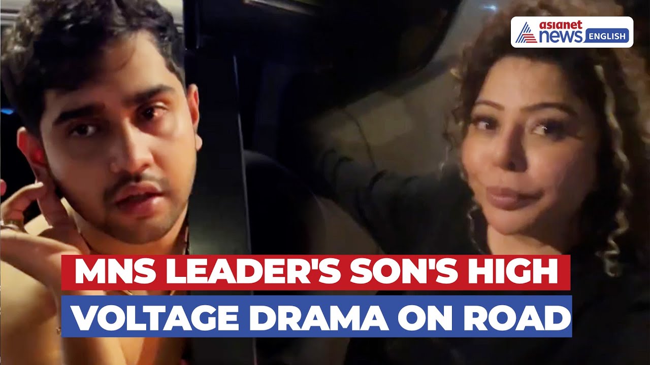 MNS Leader Javed Shaikh’s Son Abuses Marathi Influencer After Car Crash