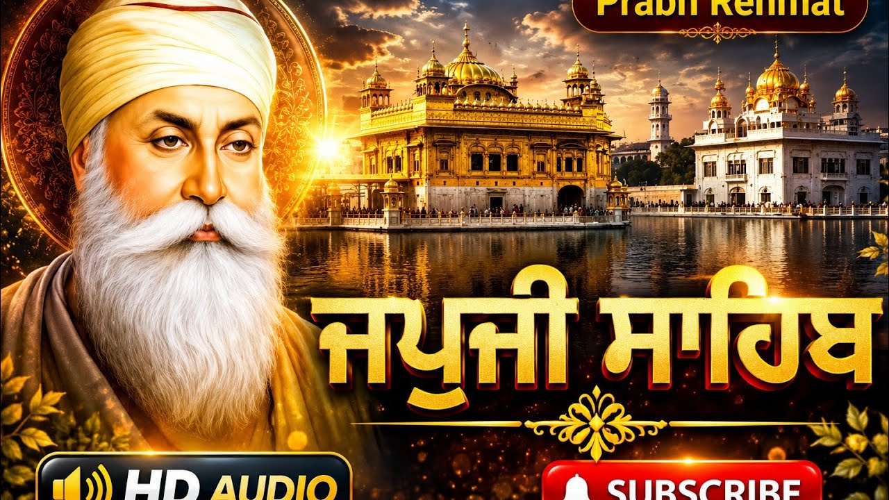 Japji Sahib Path | ਜਪੁਜੀ ਸਾਹਿਬ ਪਾਠ | Nitnem Gurbani | Prabh Rehmat