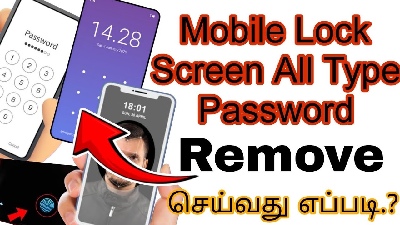 How to Remove Lock Screen All Type Password on Android? in Tamil