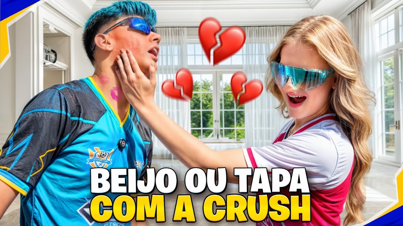 BEIJO OU TAPA COM A MINHA CRUSH!