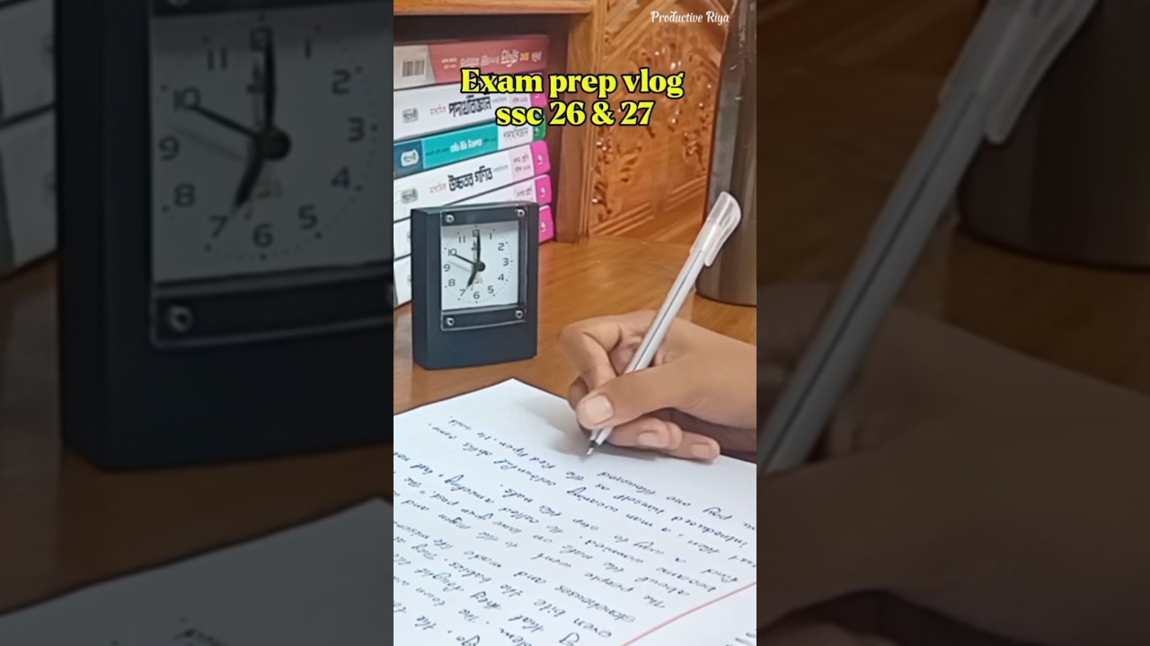 SSC 26 & 27 Study Motivation 💫 | Mini Study Vlog for Students | 
