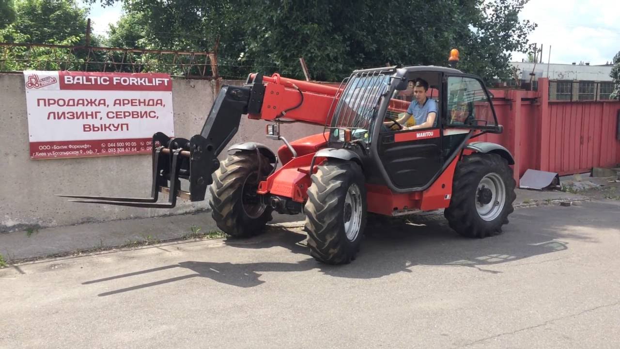 телескопический погрузчик Manitou MT 932, 2006 год