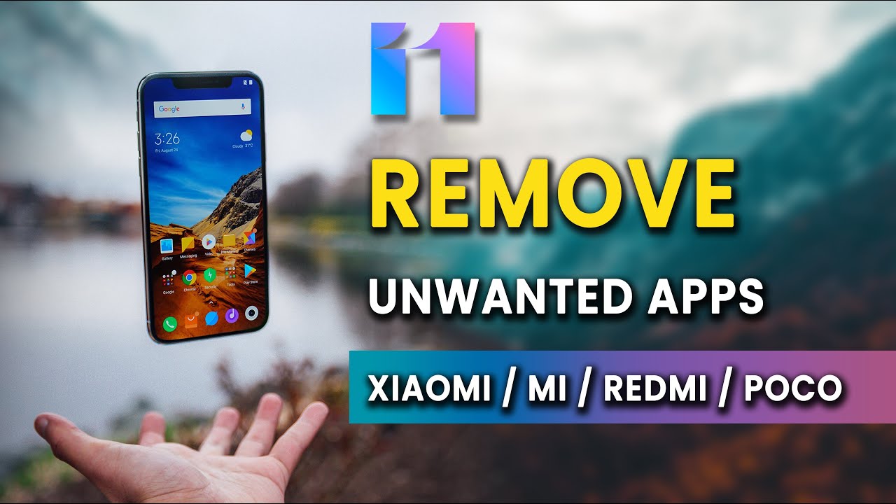 REMOVE UNWANTED APPS from XIAOMI PHONES | De-Bloat MIUI 11 | No ROOT