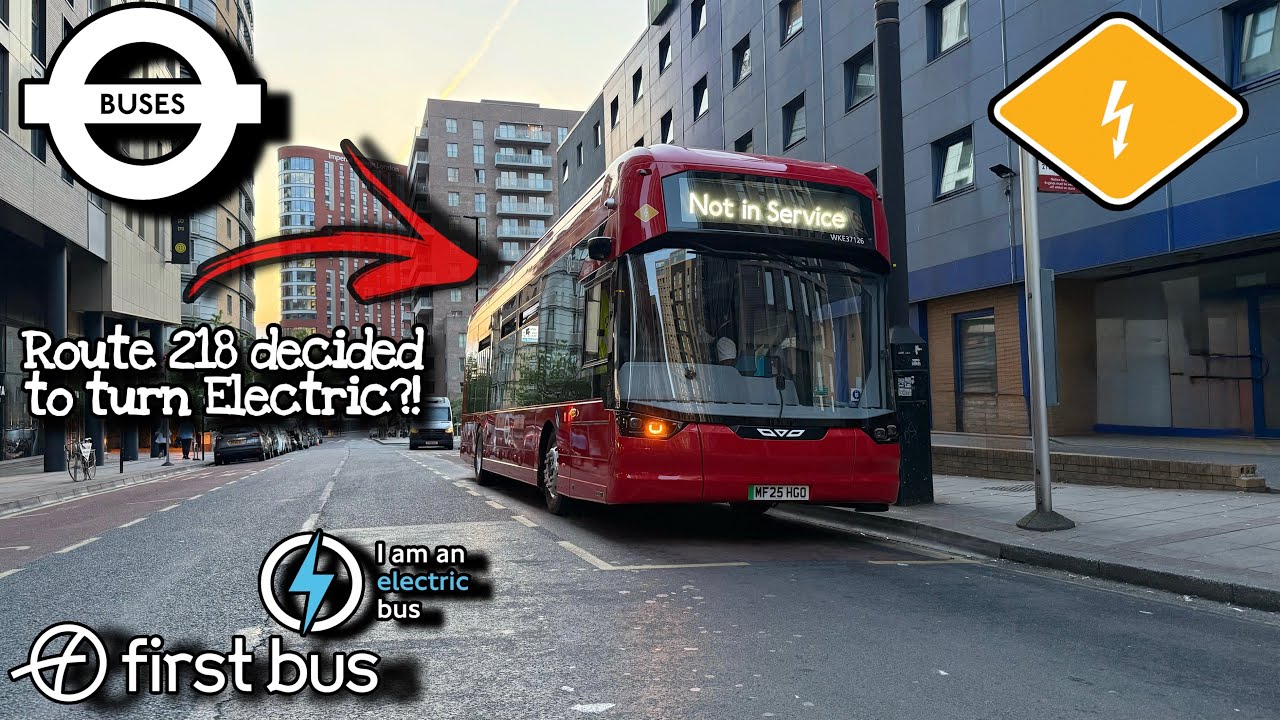 [1ST DAY!] Exploring the BRAND NEW FirstBus GB Kites on Route 218!