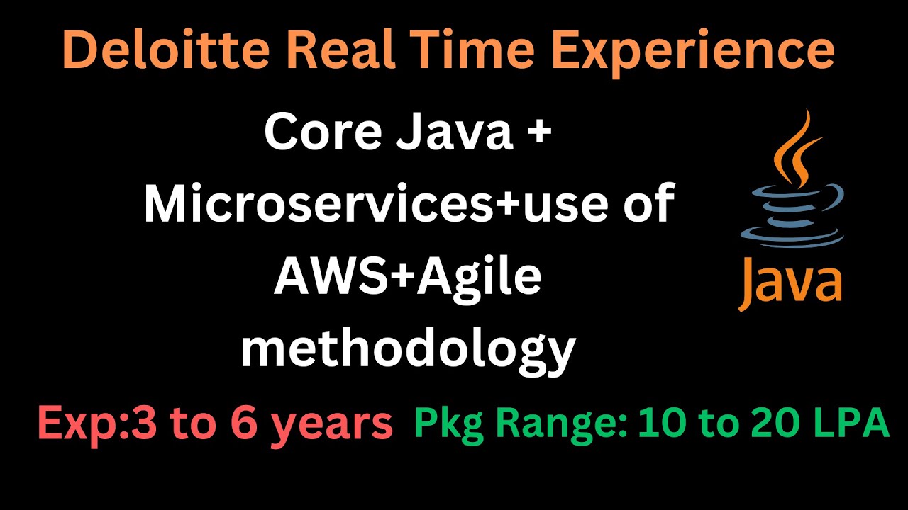 How to face the deloitte interview for the java full stack developer: very interesting discussion