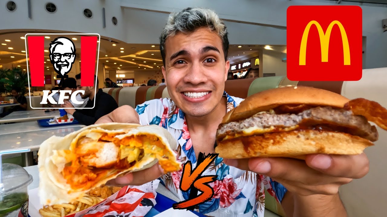 McDonalds vs KFC en Dubái ¿Qué tan caro es?