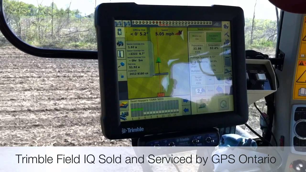 Planting Corn 2012 with Trimbles Field IQ