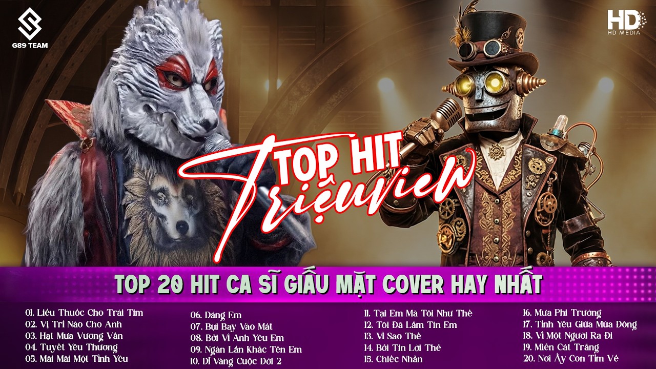 Liều Thuốc Cho Trái Tim, Vị Trí Nào Cho Anh, Hạt Mưa Vương Vấn ♫ Top 20 Hit Ca Sĩ Giấu Mặt Cover