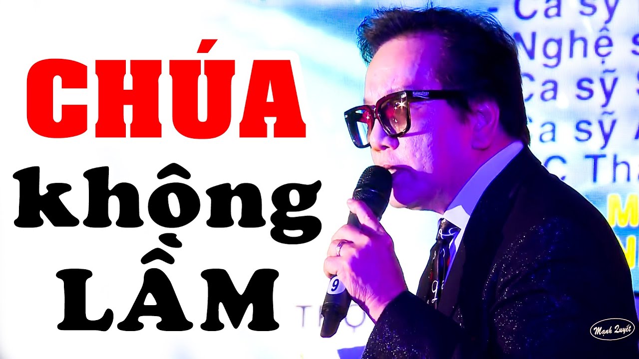 Elvis Phương - Chúa Không Lầm
