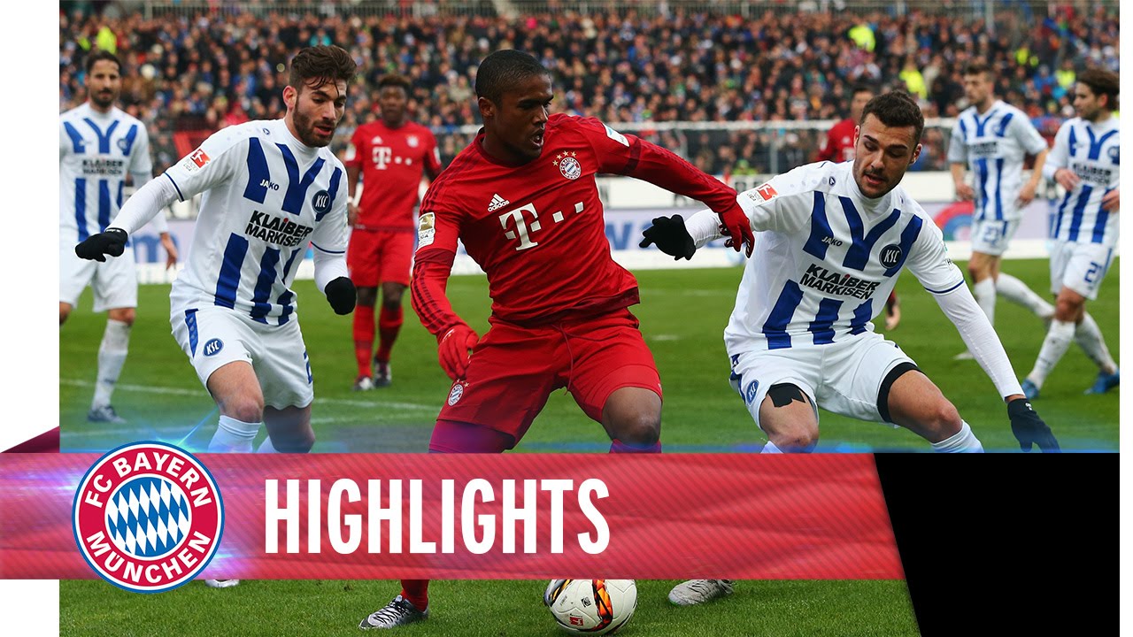 Highlights Karlsruher SC 2 - 1 FC Bayern