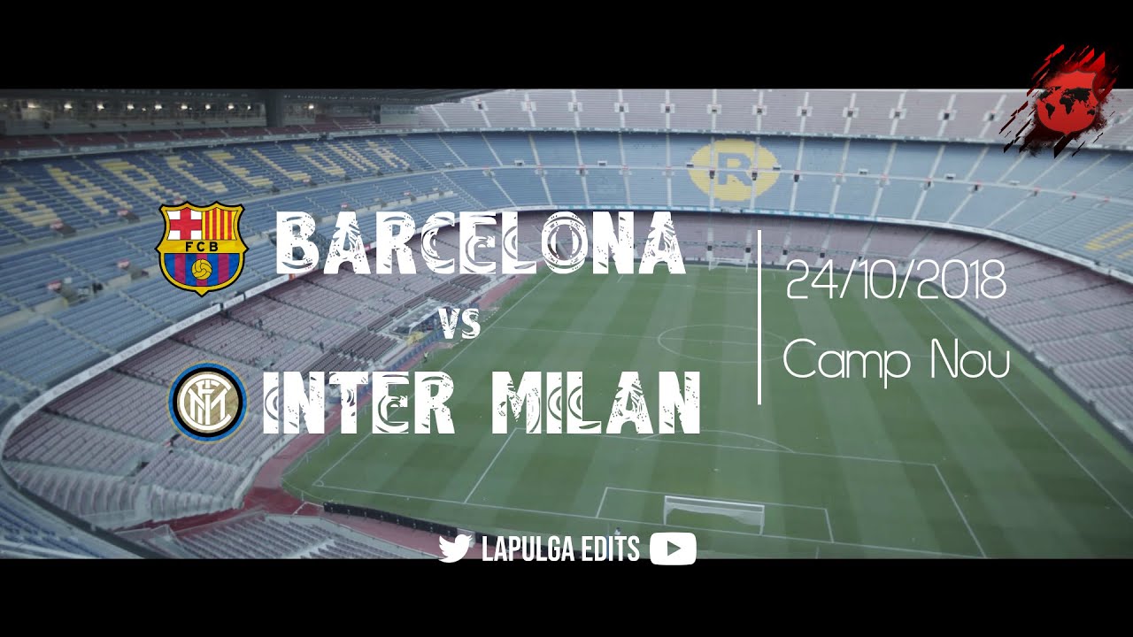 Barcelona vs Inter Milan - Promo