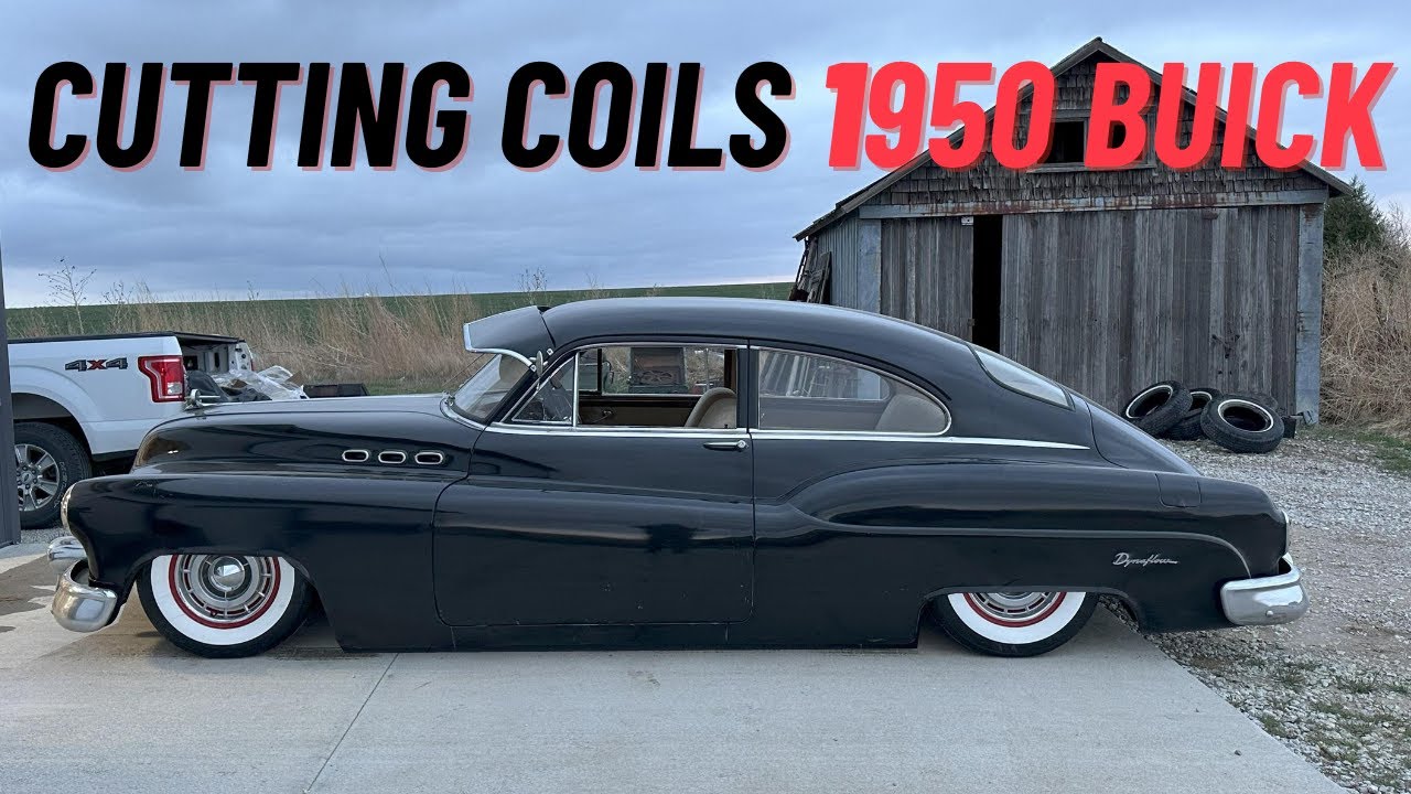 Lowering A 1950 Buick the CHEAP way!