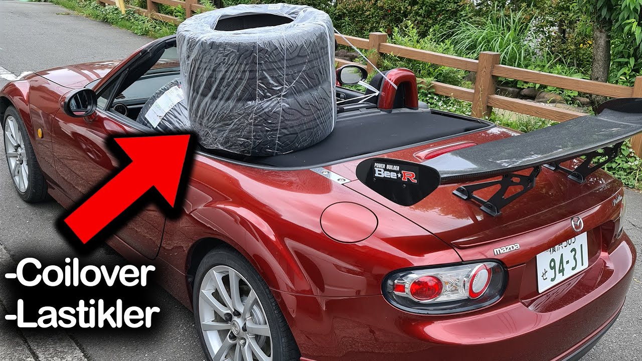 Mazda Roadster 10. Bölüm: Coilover Süspansiyon ve Advan NEOVA AD08 RS Lastikler | Japonic