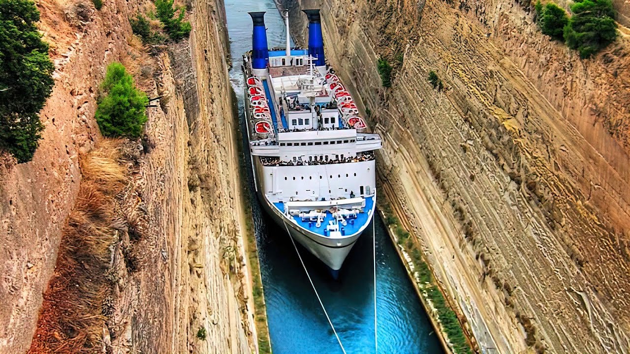 Os canais de navegação mais incríveis do mundo Top 9!