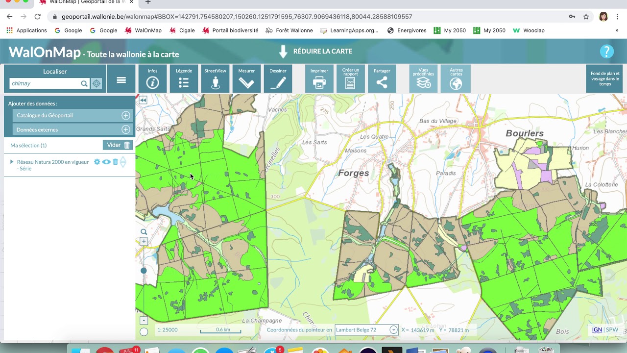 initiation walonmap