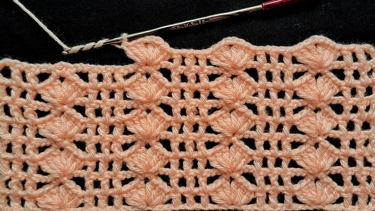 Punto a Crochet F&aacute;cil y R&aacute;pido de Tejer/Easy Baby Blanket Knitting Patterns/Video Tutorial/Croch&ecirc;