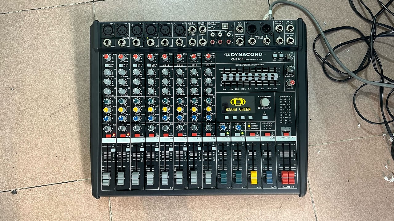 Mixer Dynacord CMS600 mk3 hàng lướt đẹp chính hãng. Lh 0977286919