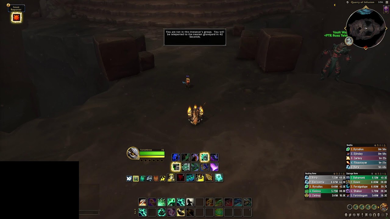 Wow DragonFlight Raid Testing
