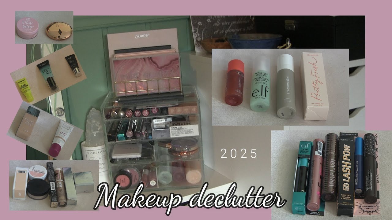 Makeup Inventory, Declutter and Organizing 2025