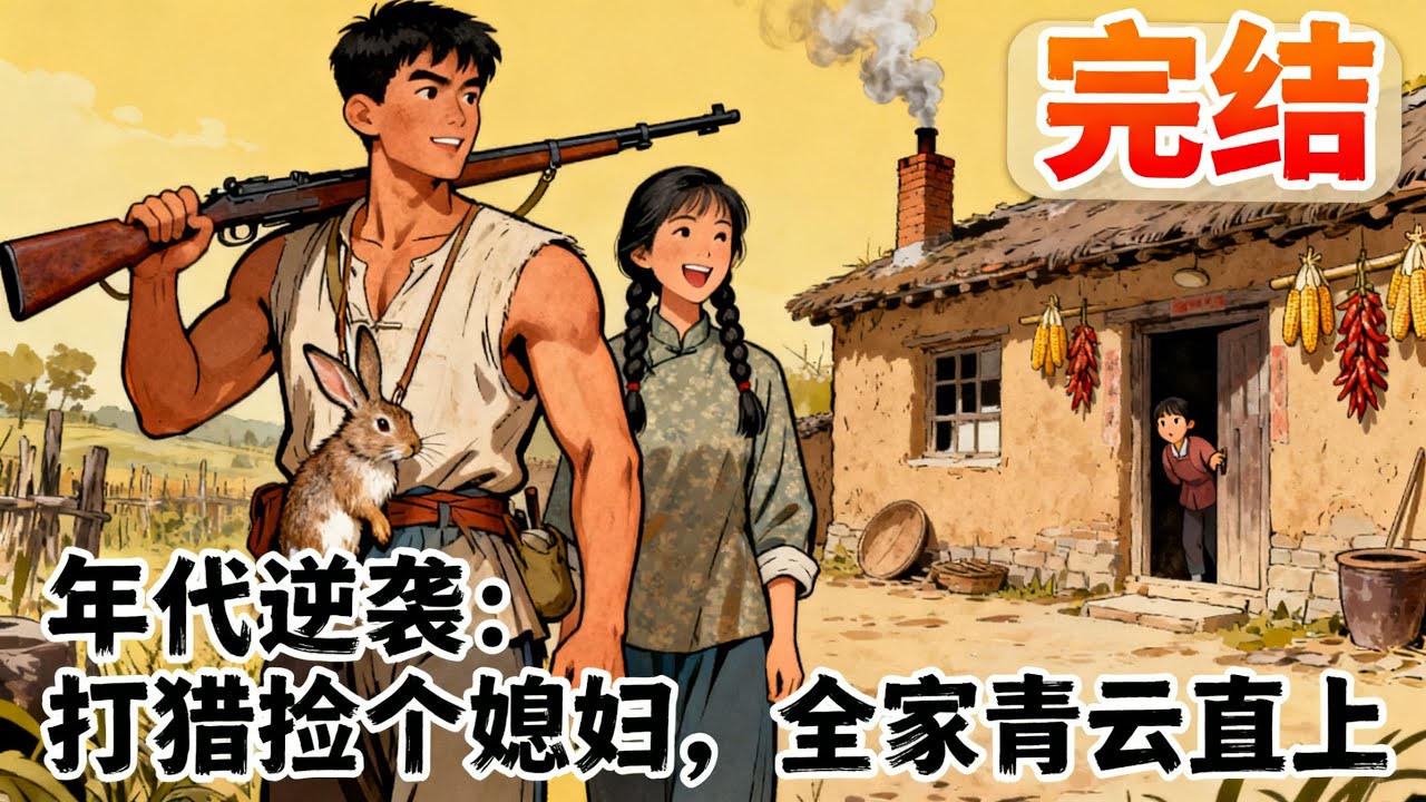 【完结】《年代逆襲：打獵撿個媳婦，全家青雲直上》趙建國一睜眼成了病秧子大哥，眼看妹妹要被賣去換指標，他反手扛起獵槍進山，卻意外撿回個能幹的媳婦，帶着全家直奔小康。