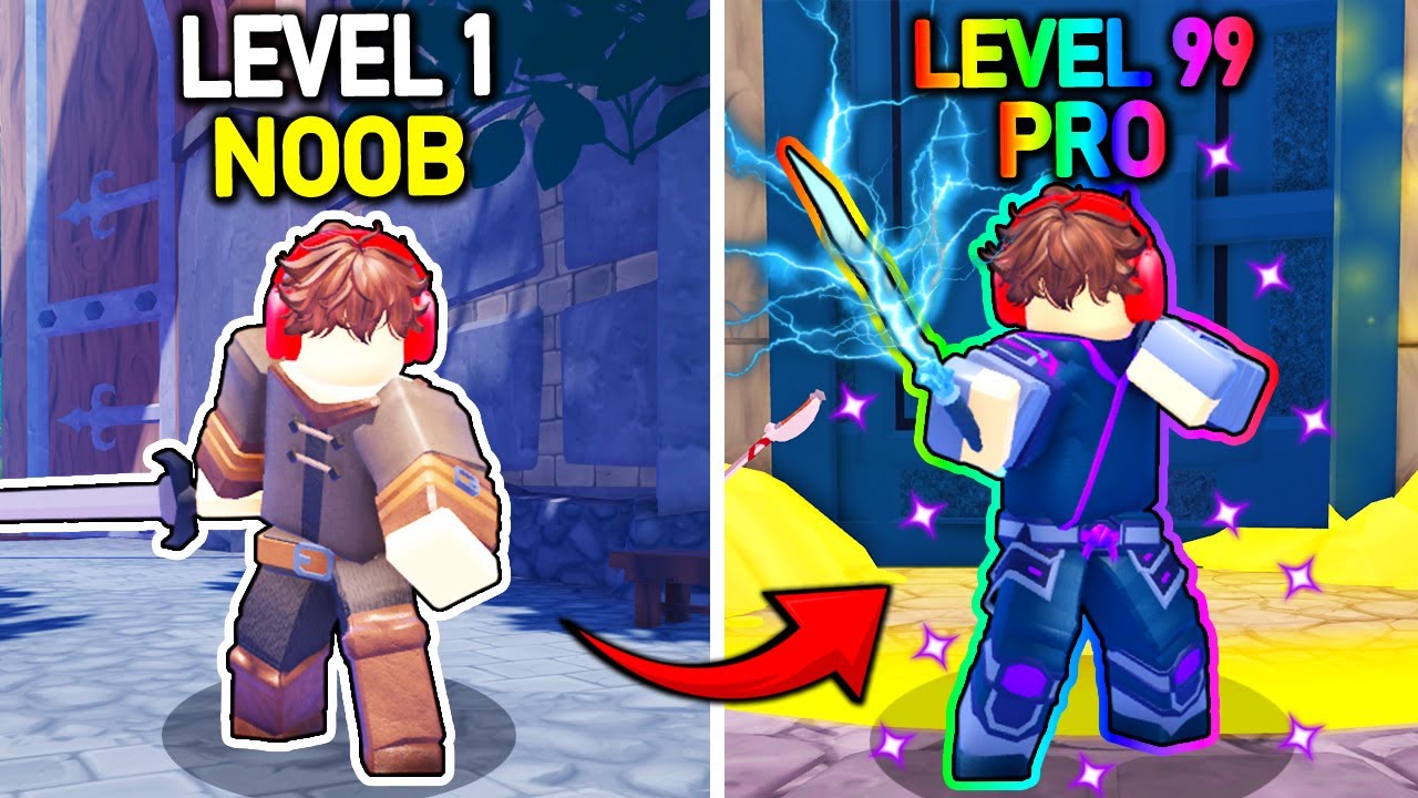 I Went From NOOB to PRO in Dungeon Heroes (Roblox)