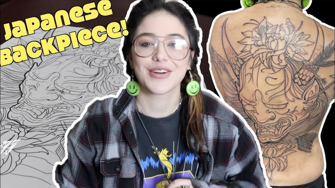Traditional Japanese Back Piece Tattoo Time Lapse