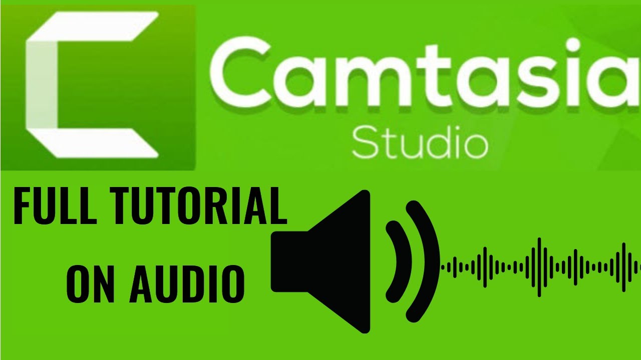 Camtasia 2025 tutorial | Training in audio features including AI noise removal